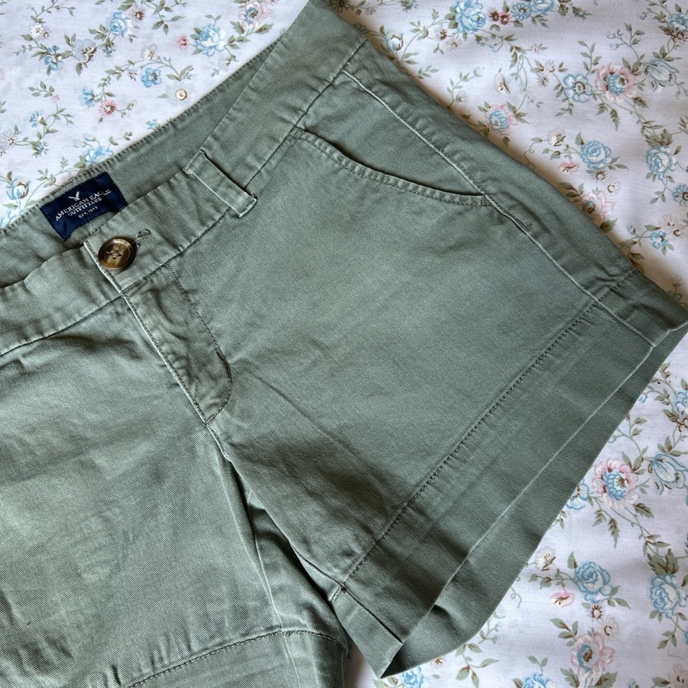 Green Women's Shorts